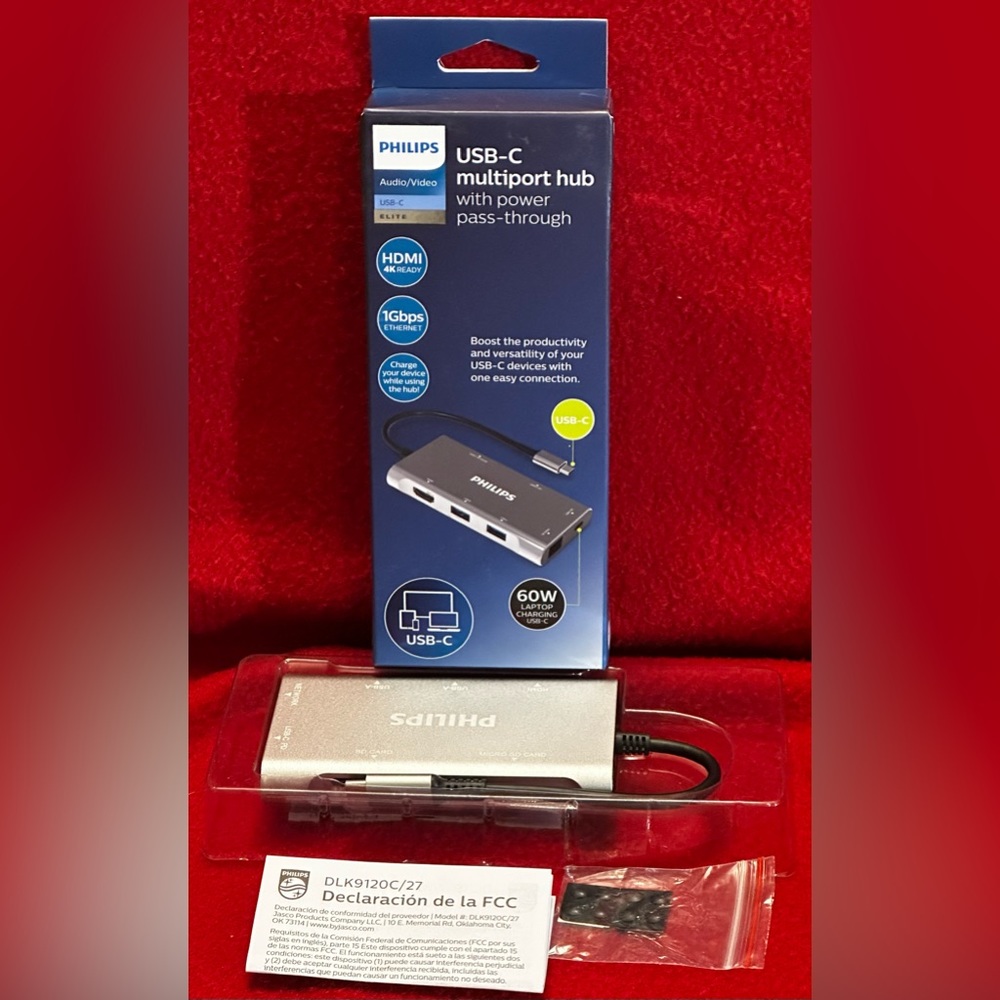 Philips USB-C Multiport Hub With Power Pass-Through - Picture 3 of 4